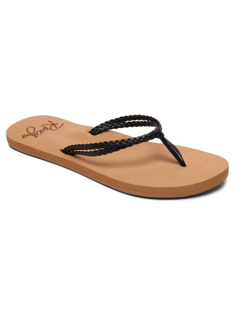 Roxy Women's Costas Beach Sandals, Black, 5 - Image 1